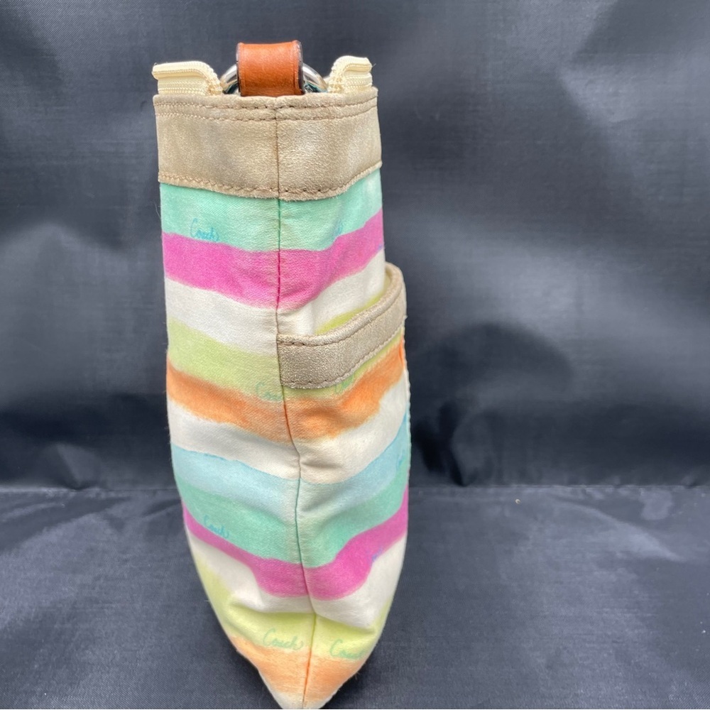 Coach Pastel Striped Cross Body - Picture 5 of 7